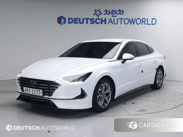Hyundai Sonata (DN8) 2019 Белый из Кореи