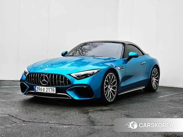 Mercedes-Benz SL-Class R232 2023 Синий из Кореи