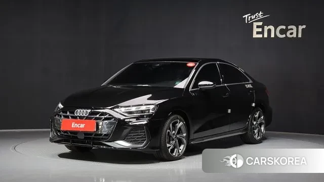 Audi A3 (8Y) 2025 Черный из Кореи