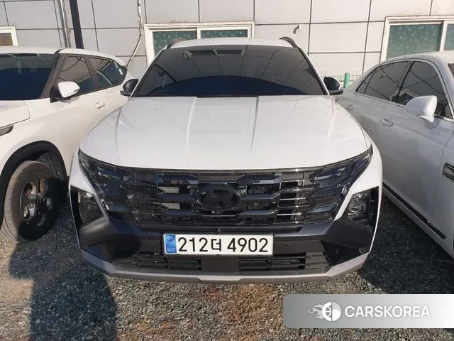Hyundai The New Tucson Hybrid (NX4) 2024 Белый из Кореи