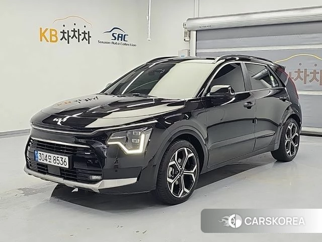 Kia Di Ol Nu Niro 2022 Черный из Кореи