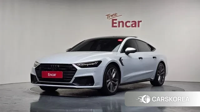 Audi A7 (4K) 2023 Белый из Кореи