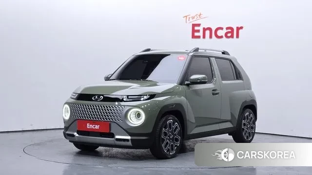 Hyundai Casper 2022 Темно-зеленый из Кореи
