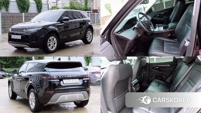 Land Rover Range Rover Evoque 2nd Generation 2019 Черный из Кореи