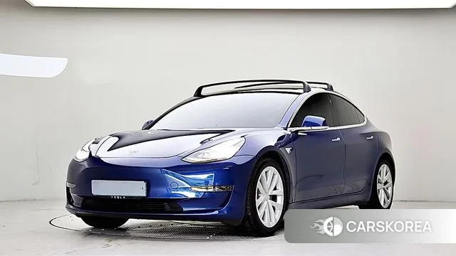 Tesla Model 3 2020 Синий из Кореи
