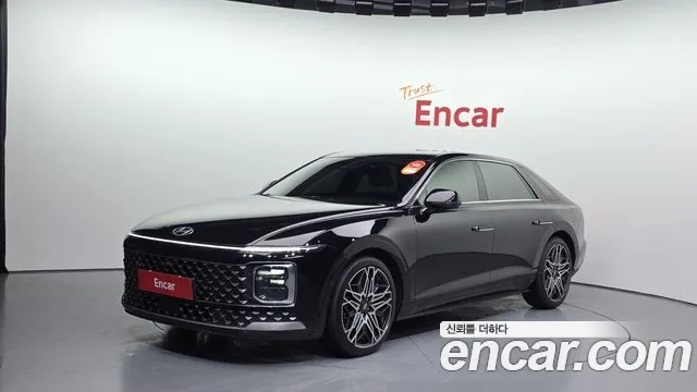 Hyundai Grandeur (GN7) 2023 Черный из Кореи