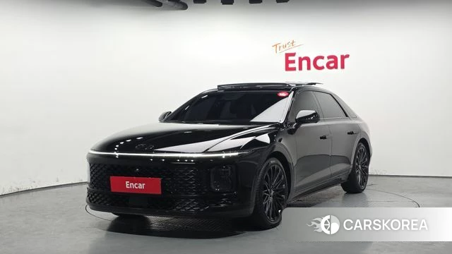 Hyundai Grandeur (GN7) 2023 Черный из Кореи