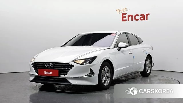Hyundai Sonata (DN8) 2019 Белый из Кореи
