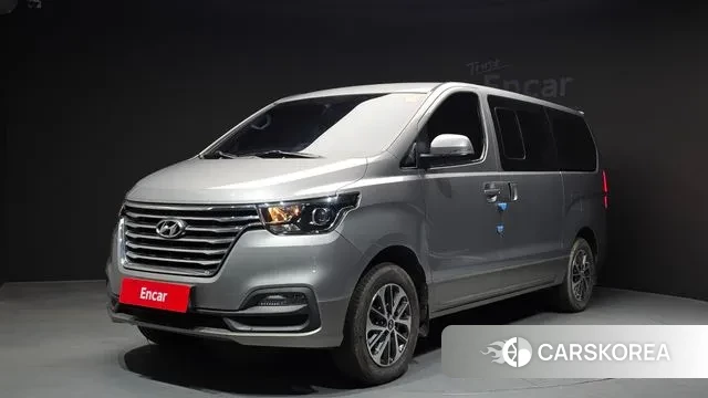 Hyundai The New Grand Starex 2019 Серебристо-серый из Кореи