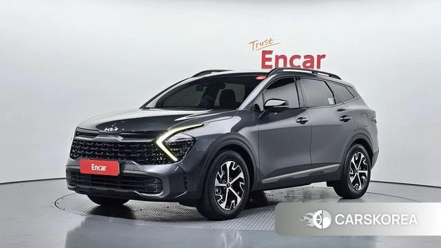Kia Sportage 5th Generation Hybrid 2022 Серый из Кореи