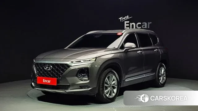 Hyundai Santa Fe TM 2019 Серый из Кореи