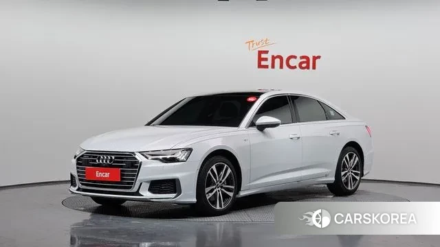 Audi A6 (C8) 2023 Белый из Кореи