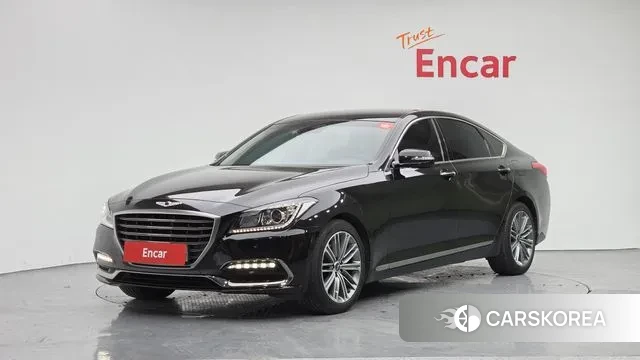 Genesis G80 2018 Черный из Кореи