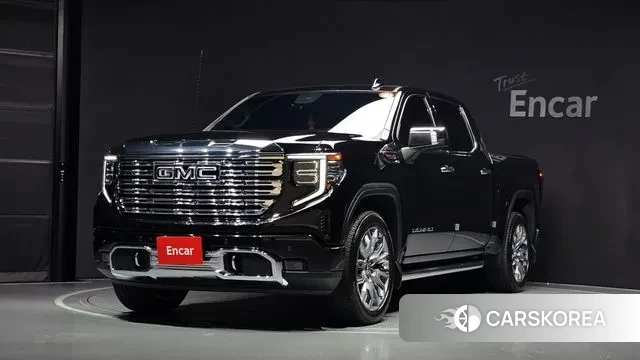 GMC Sierra 2023 Черный из Кореи