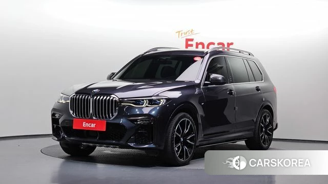 BMW X7 (G07) 2020 Серый из Кореи