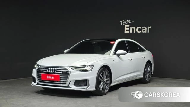 Audi A6 (C8) 2023 Белый из Кореи