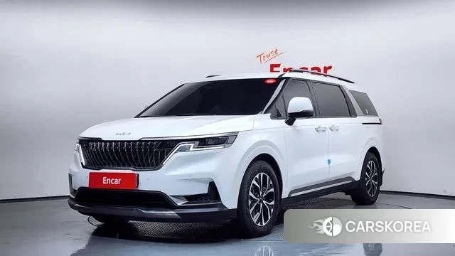 Kia Carnival 4th generation 2023 Белый из Кореи