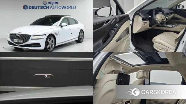 Genesis G80 (RG3) 2021 Белый из Кореи