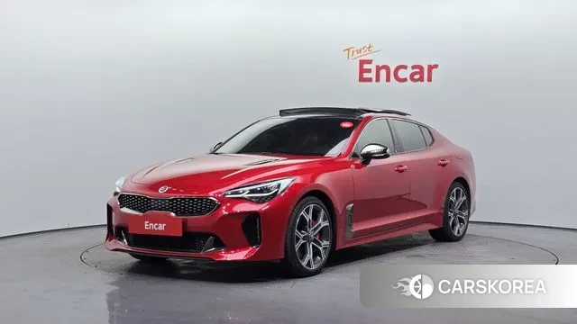 Kia Stinger 2019 Красный из Кореи