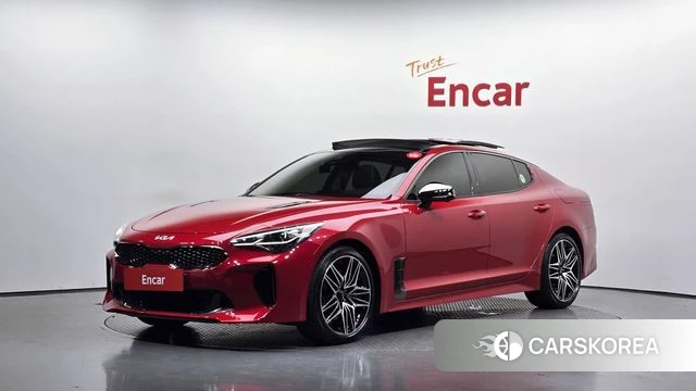 Kia Stinger Meister 2022 Красный из Кореи