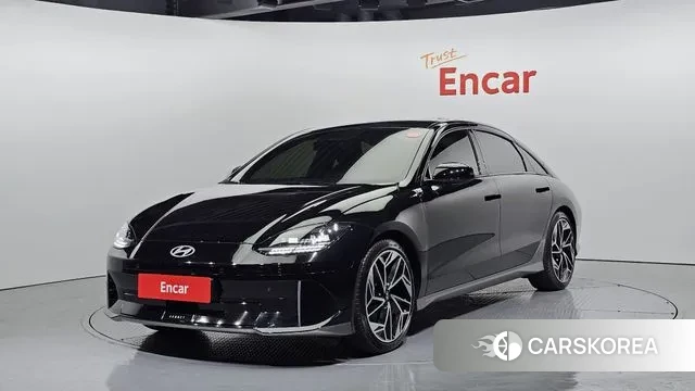 Hyundai Ionic 6 2022 Черный из Кореи