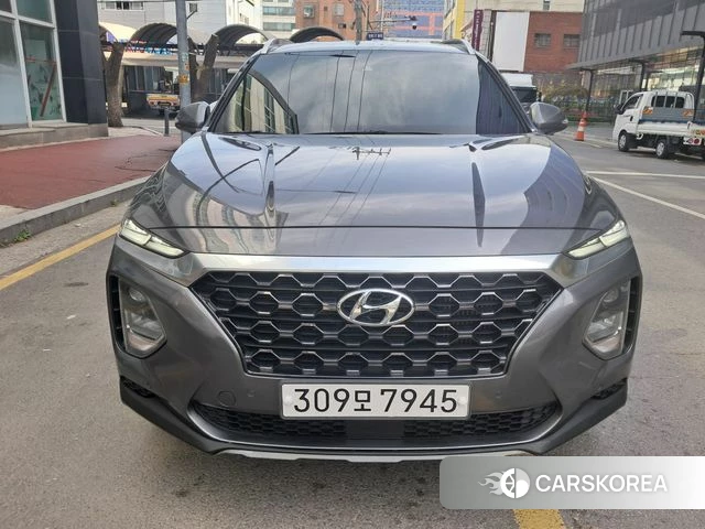 Hyundai Santa Fe TM 2020 Серый из Кореи