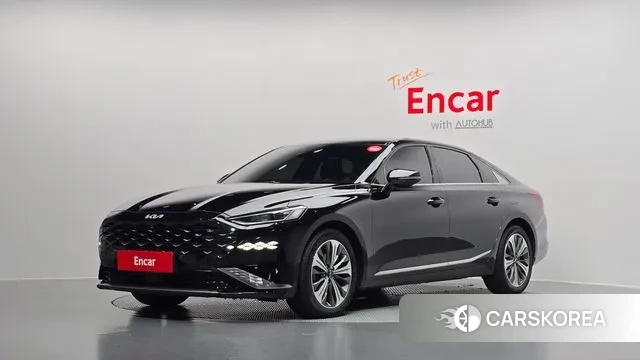 Kia K8 Hybrid 2022 Черный из Кореи