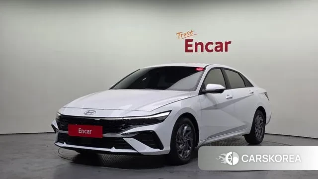 Hyundai The New Avante (CN7) 2023 Белый из Кореи