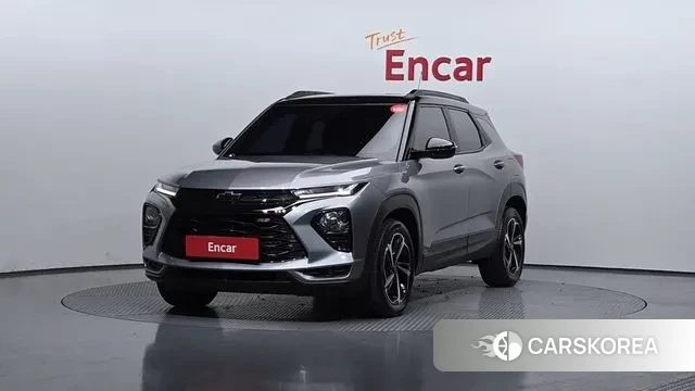 Chevrolet (GM Daewoo) Trailblazer 2022 Серебряный из Кореи