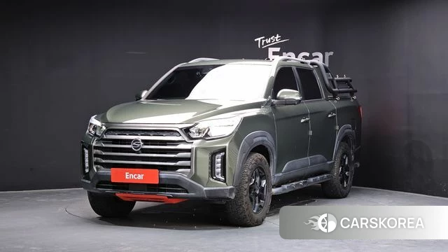 Ssangyong The New Rexton Sport 2022 Зеленый из Кореи