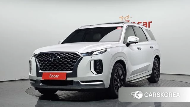 Hyundai Palisade 2021 Белый из Кореи