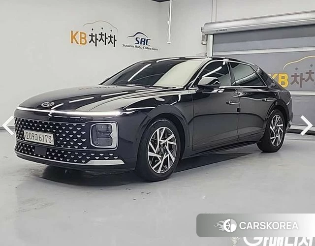 Hyundai Grandeur (GN7) 2023 Черный из Кореи