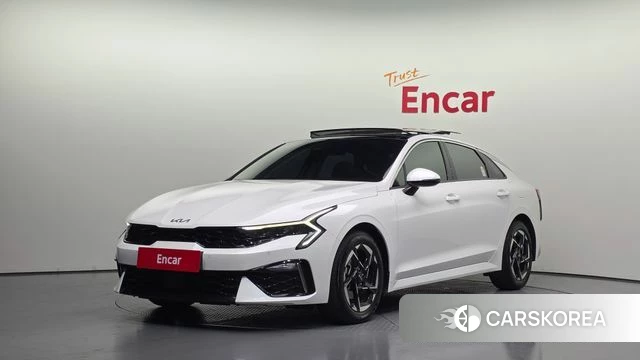 Kia The New K5 3rd generation 2024 Белый из Кореи