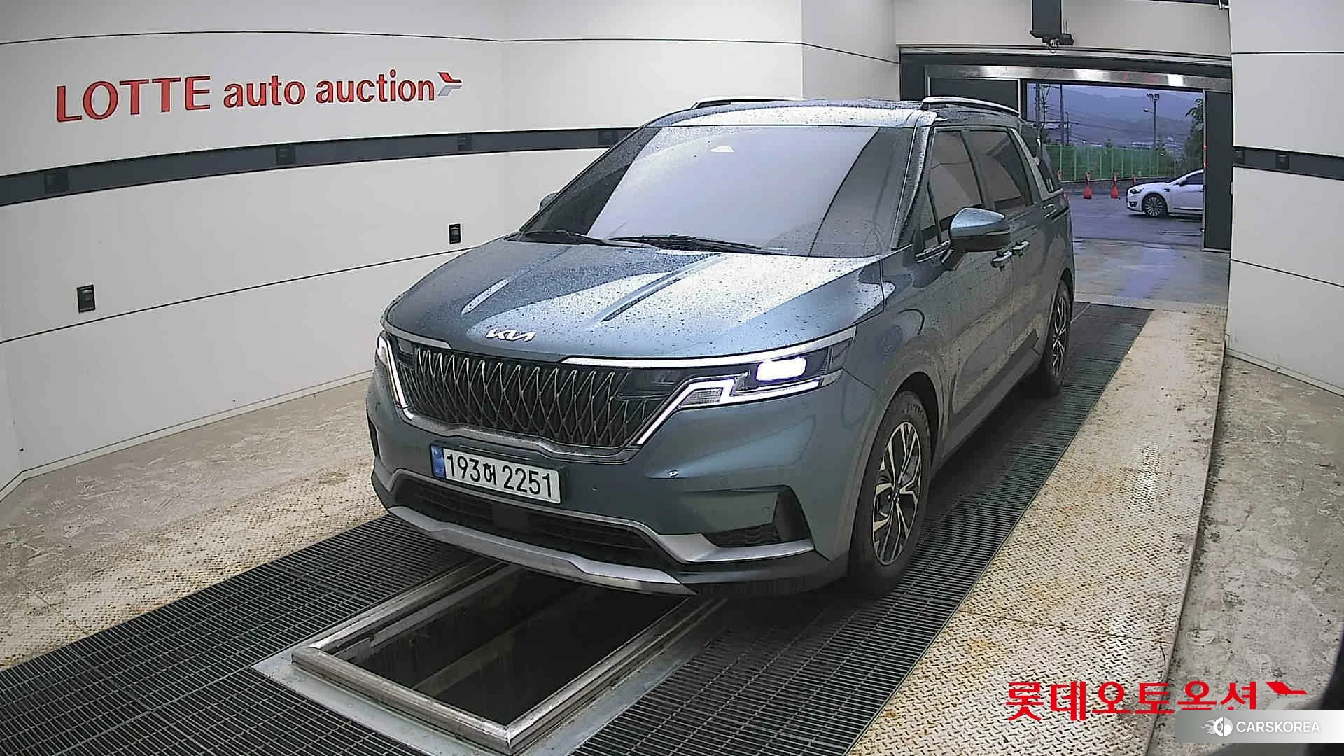 Kia Carnival 2023 Astra Blue из Кореи