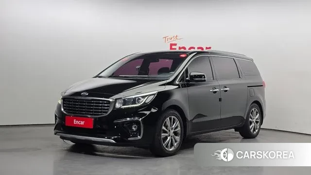 Kia The New Carnival 2018 Черный из Кореи