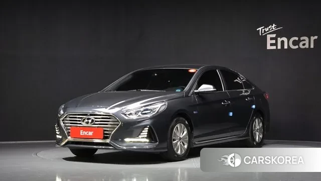 Hyundai Sonata New Rise Hybrid 2018 Серый из Кореи