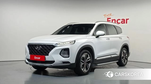 Hyundai Santa Fe TM 2020 Белый из Кореи