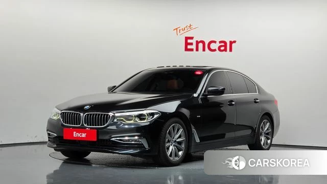 BMW 5 Series (G30) 2018 Черный из Кореи