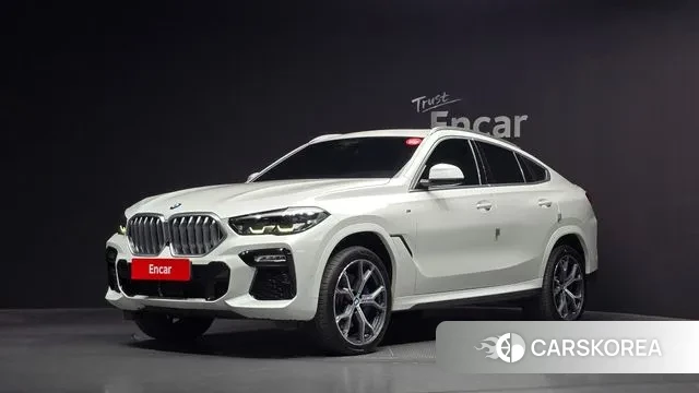 BMW X6 (G06) 2021 Белый из Кореи