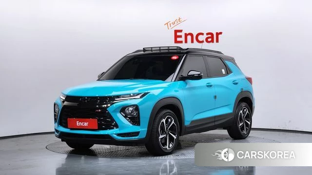 Chevrolet (GM Daewoo) Trailblazer 2021 Небесно-голубой из Кореи