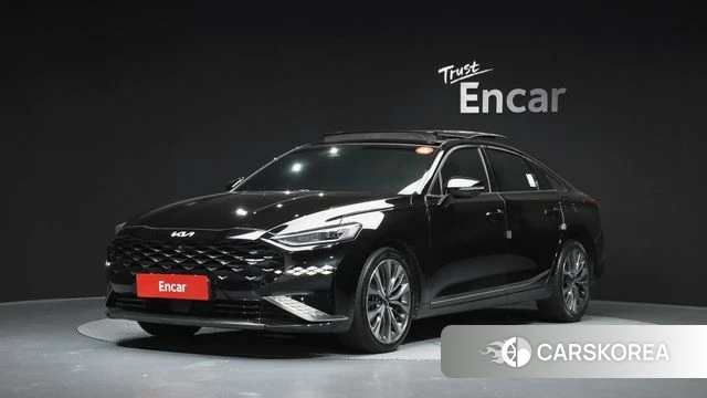 Kia K8 2021 Черный из Кореи