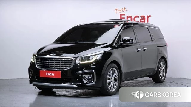 Kia The New Carnival 2018 Черный из Кореи