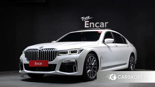 BMW 7 Series (G11) 2021 Белый из Кореи