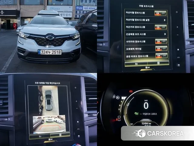 Renault Korea (Samsung) The New QM6 2021 Белый из Кореи