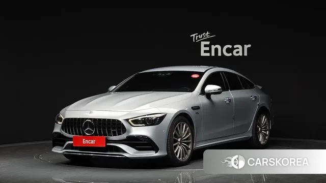 Mercedes-Benz AMG GT 2019 Серебристо-серый из Кореи