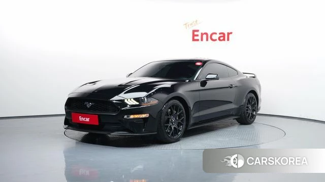 Ford Mustang 2019 Черный из Кореи