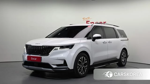Kia Carnival 4th generation 2021 Белый из Кореи