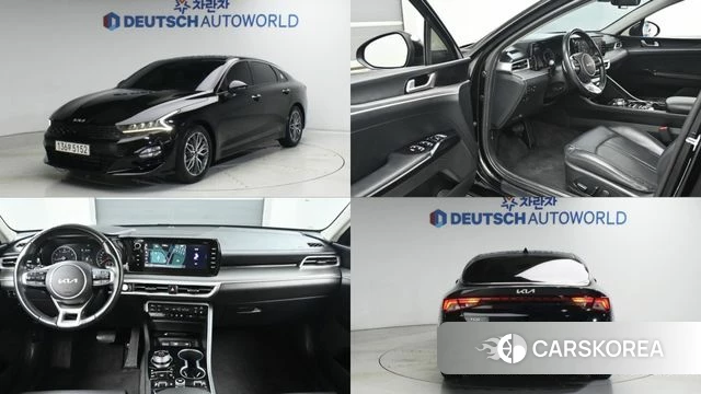 Kia K5 3rd generation 2022 Черный из Кореи