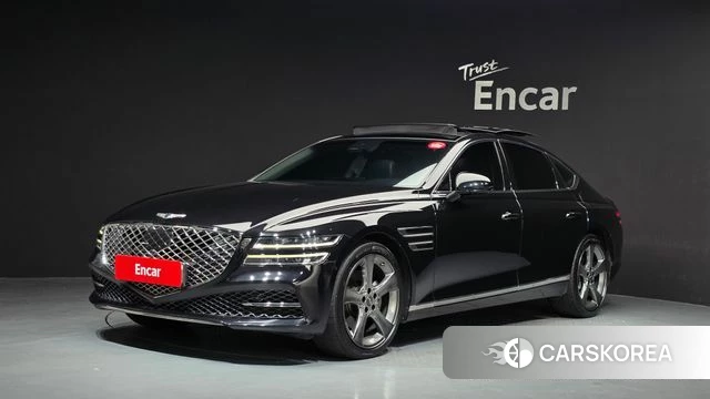 Genesis G80 (RG3) 2021 Черный из Кореи