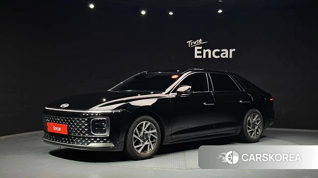 Hyundai Grandeur Hybrid (GN7) 2023 Черный из Кореи